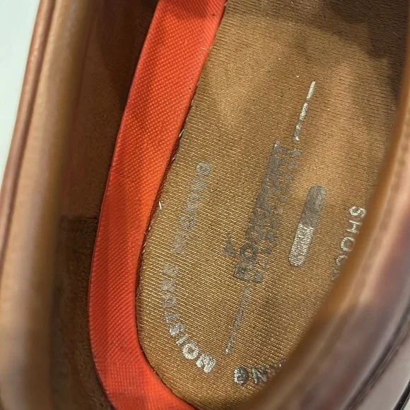 Rockport Brown Walkability Dress Loafers. Shock Absorption Moisture Wicking 10.5 - Picture 11 of 16